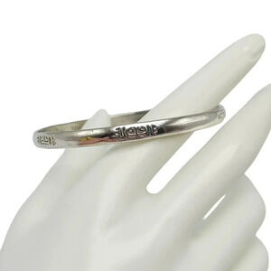 Vintage Sterling Silver Bangle Bracelet